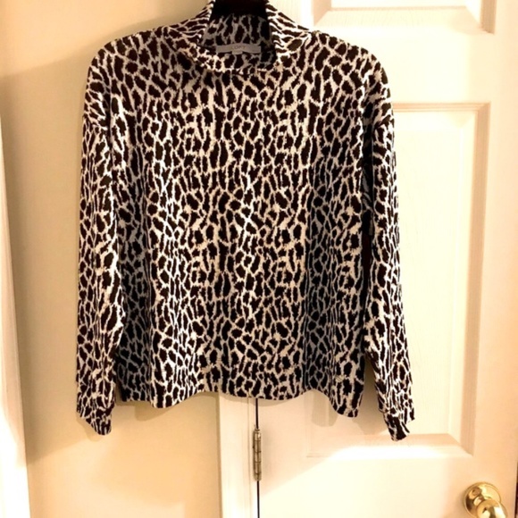 Loft Mock Knit Top NWT - Picture 3 of 3